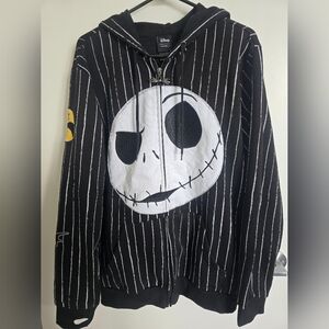 Our Universe The Nightmare Before Christmas Jack Stripe Hoodie